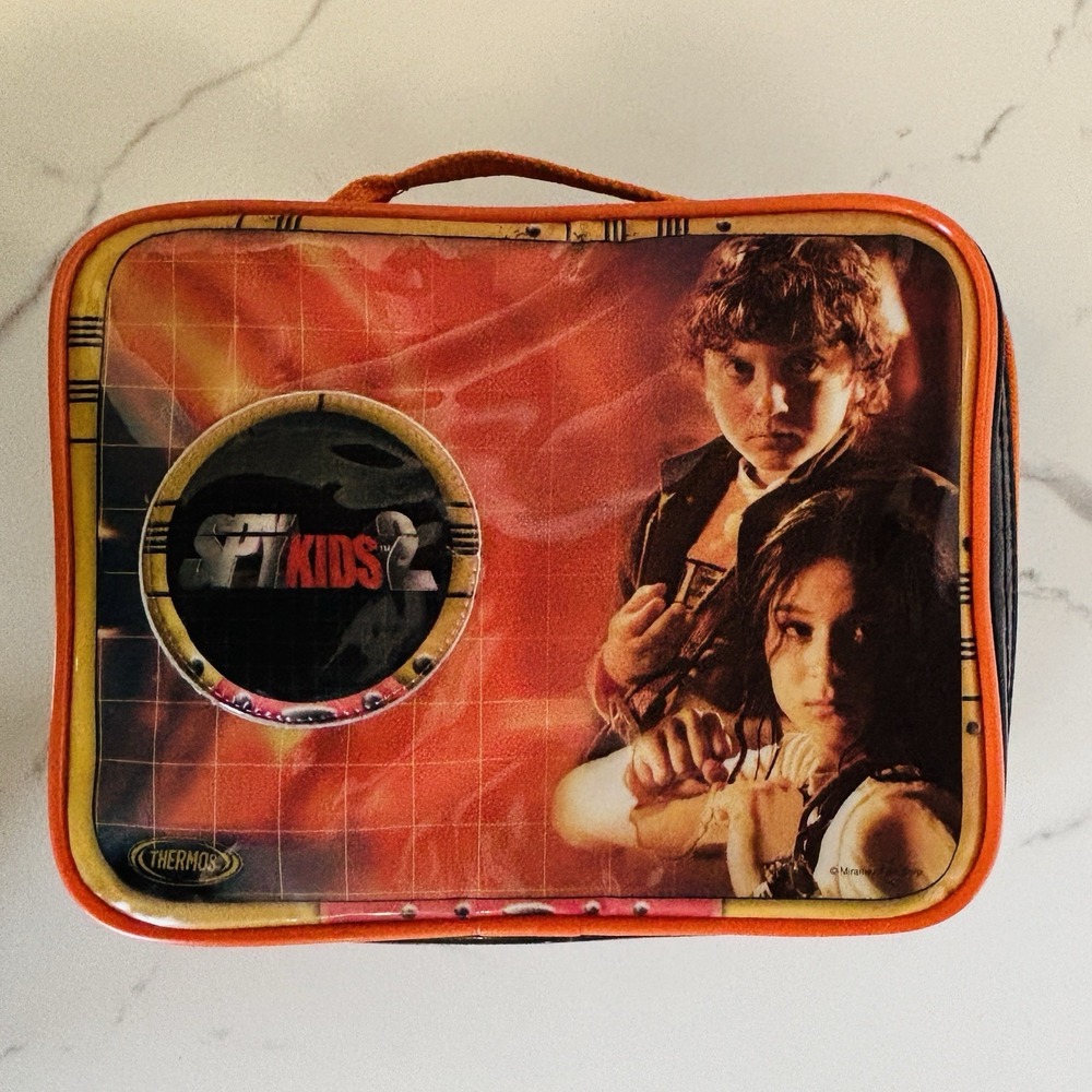 Spy Kids 2 ~ Thermos Lunch Box Bag ~ Island of Lost Dreams 2002